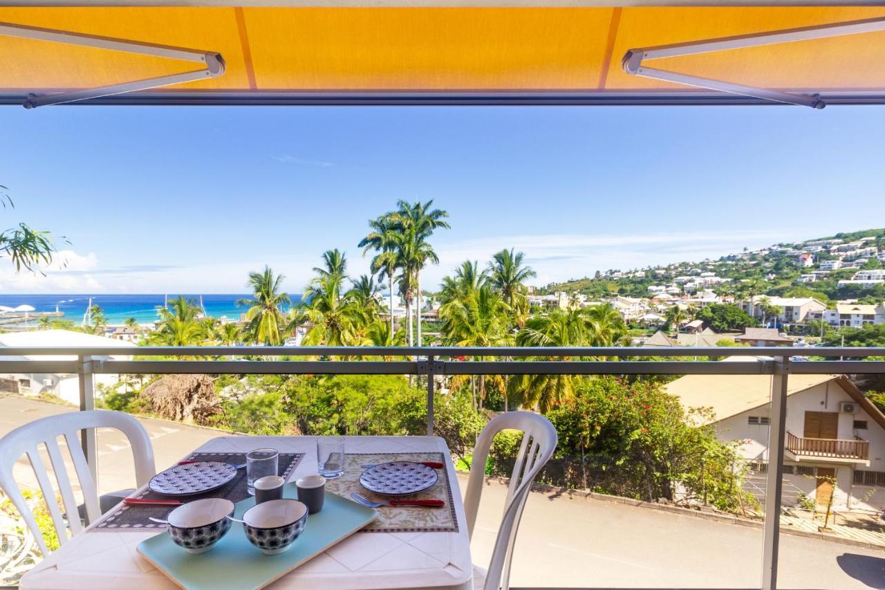 Cuty - Bel Et Spacieux Apt Avec Magnifique Vue Mer Et Piscine Saint Gilles Les Bains Eksteriør bilde