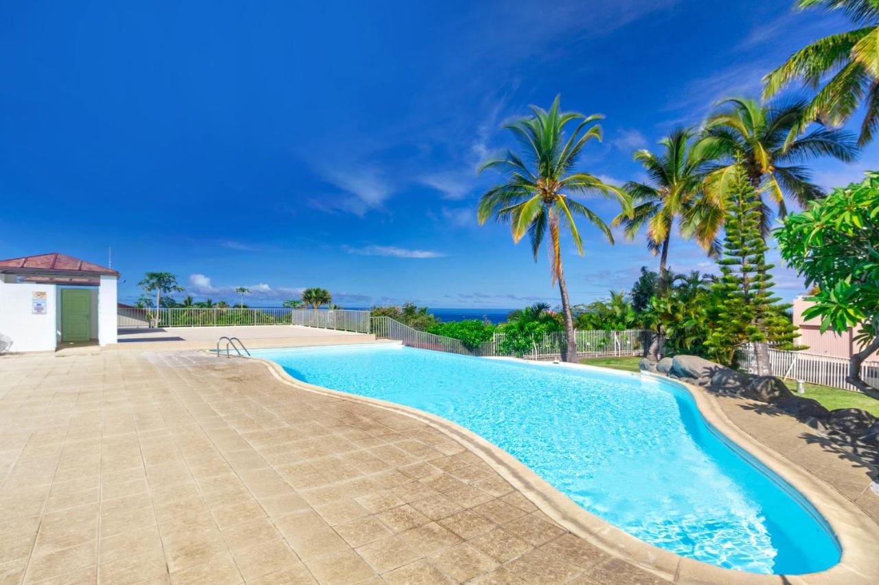 Cuty - Bel Et Spacieux Apt Avec Magnifique Vue Mer Et Piscine Saint Gilles Les Bains Eksteriør bilde